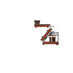 Kingsmith WalkingPad WM10 sulankstomas irklavimo treniruoklis - Raudonojo ąžuolo spalva