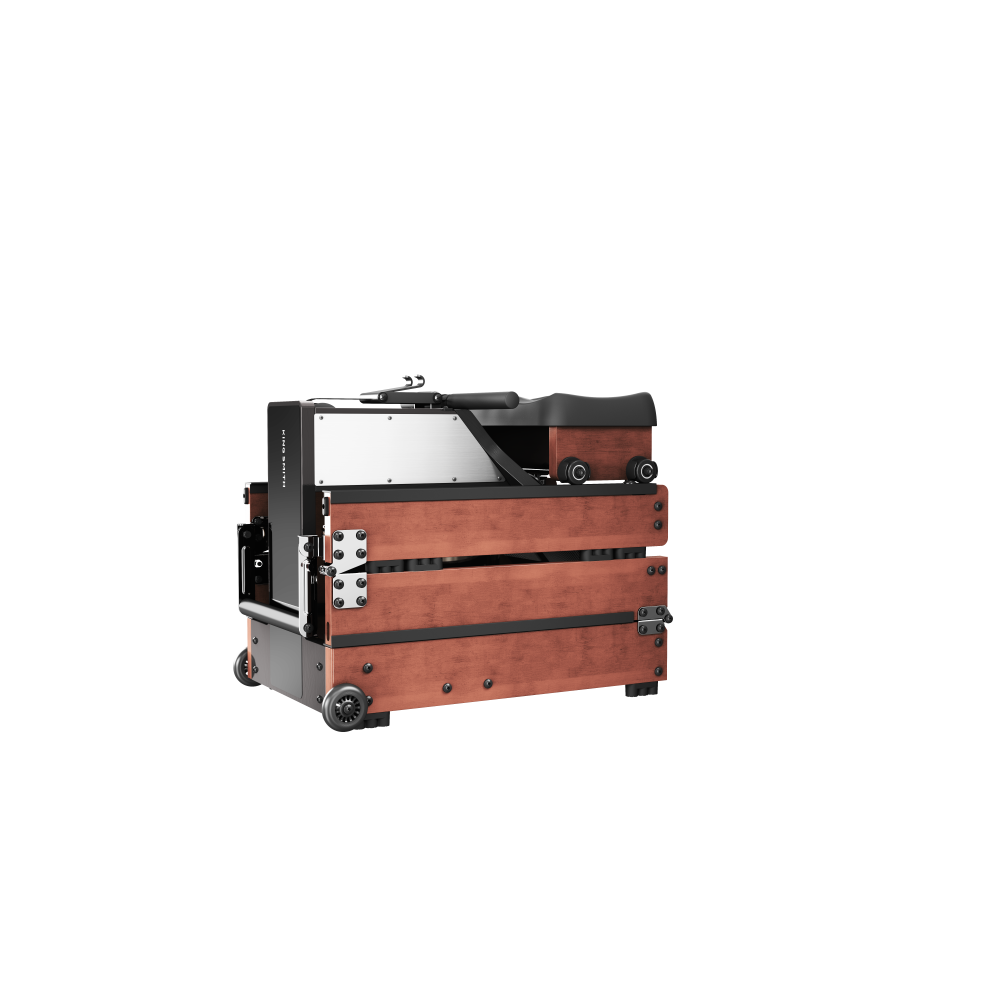 Kingsmith WalkingPad WM10 sulankstomas irklavimo treniruoklis - Raudonojo ąžuolo spalva