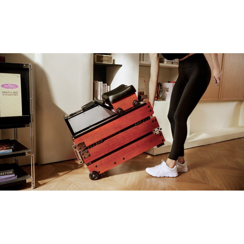 Kingsmith WalkingPad WM10 sulankstomas irklavimo treniruoklis - Riešutmedžio spalva