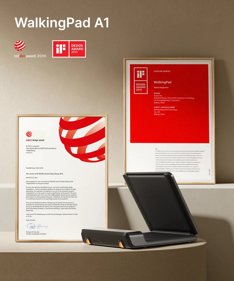 WalkingPad A1 design awards
